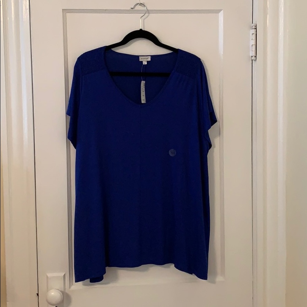 Blue Avenue 18/20 V-Neck Tunic NWT